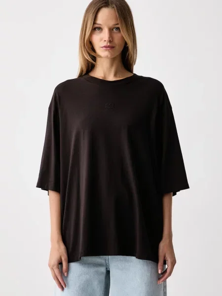Gestuz tricou pentru femei din cu maro