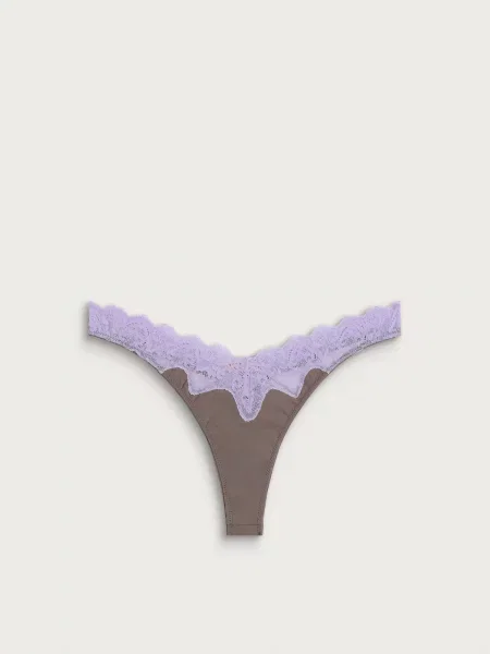 Stringi Fruity Booty fioletowe