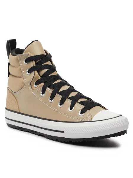 Modne superge Converse Chuck Taylor All Star Berkshire Boot Flint/Khaki črna