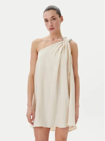 Eleh Rochie cocktail Écru