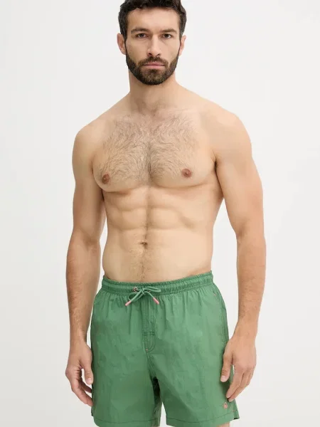 Плувни шорти United Colors of Benetton зелено