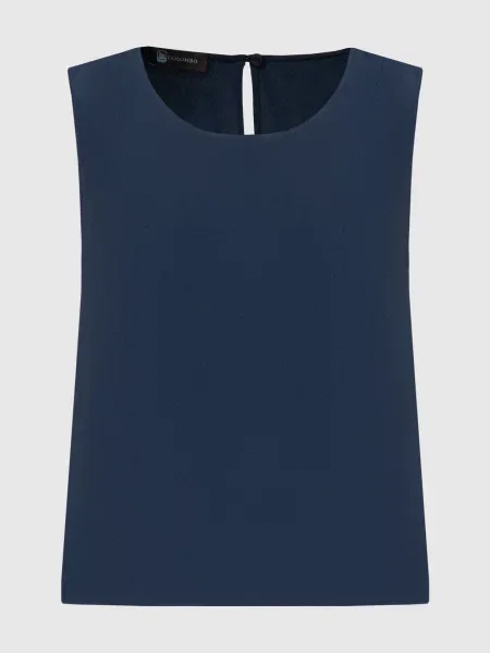 Топ з шовком Colombo синій