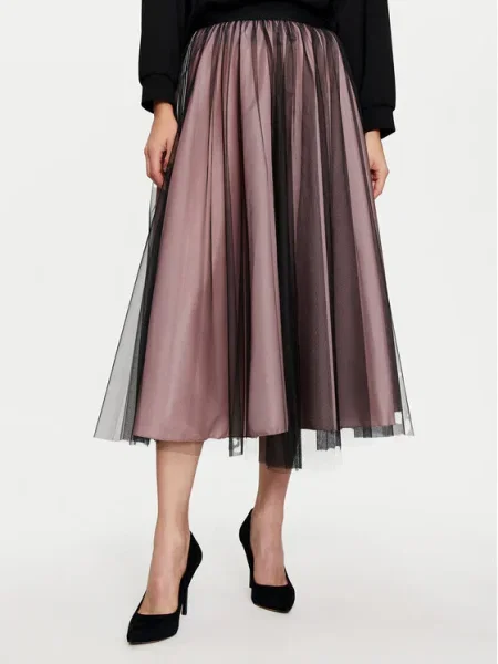 Imperial fustă din tulle negru