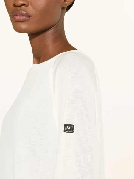 Super.Natural Funkční Tričko Leisure Air S Merino Vlnou režná