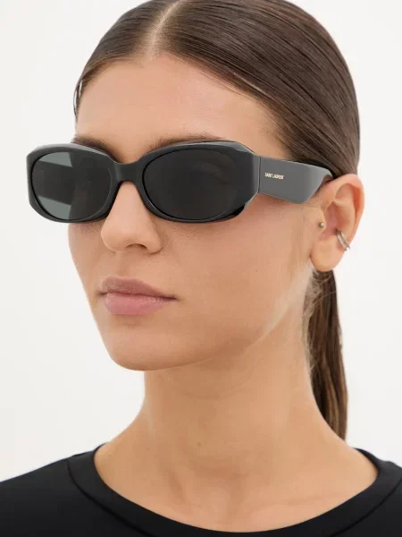 Saint Laurent ochelari de soare pentru femei negru