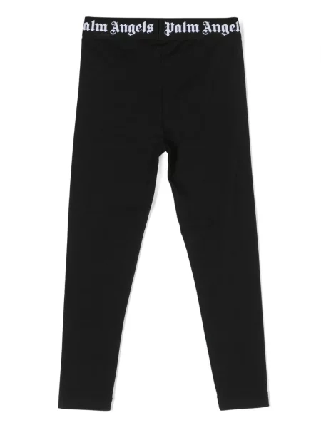 Legginsy dziecięce Palm Angels czarne