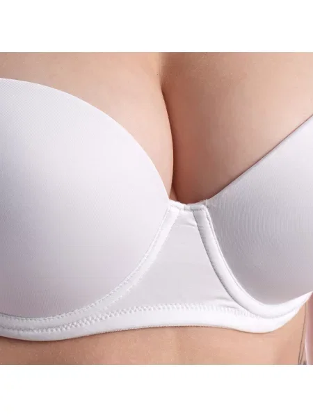 Sutien bandeau Lormar alb