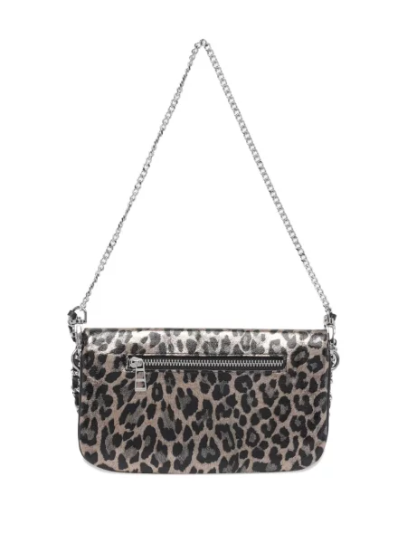 Geantă Zadig&voltaire cu model leopard gri