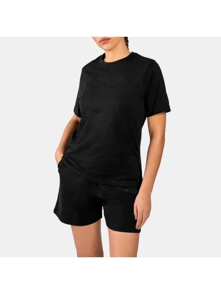 Reebok koszulka z ćwiekowanym logounisex Black Size: czarna