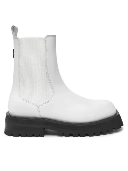 Ghete Jodhpur DKNY alb