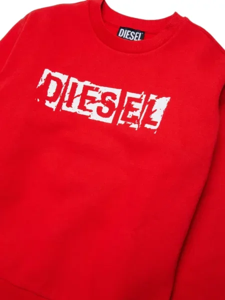 Bluza dziecięca Diesel czerwona