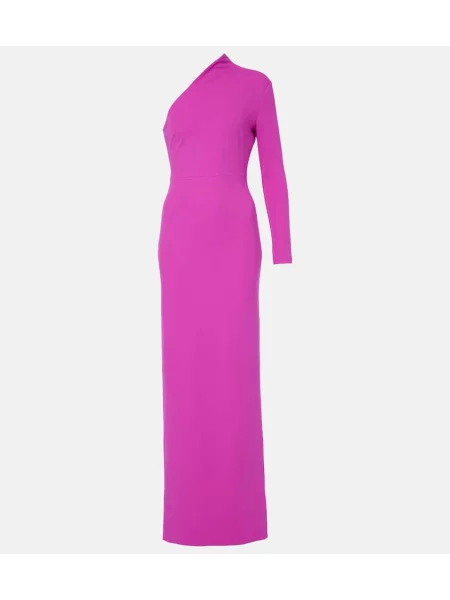 Rochie Solace London cu un umăr gol roz