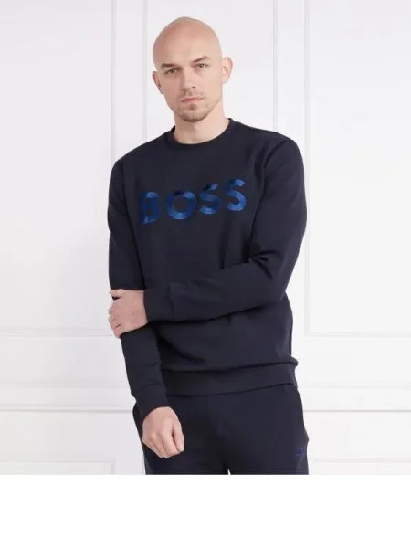 BOSS GREEN Hanorac Salbo 1 verde