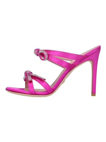 Klapki mules Stuart Weitzman różowe