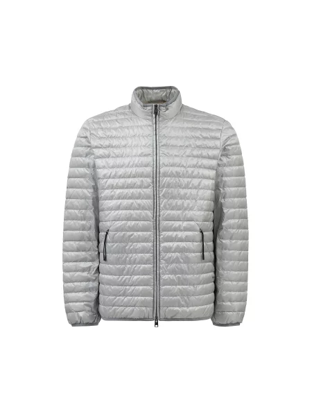 Пуховик Woolrich серый