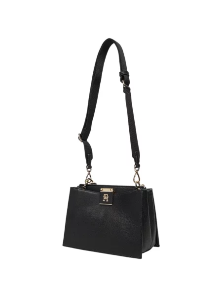 Tommy Hilfiger Her Med Satchel Black Universal černá