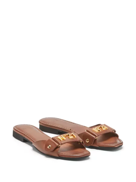 Sandale N°21 din piele maro