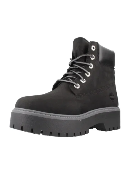 TIMBERLAND Ghete cu șireturi negru