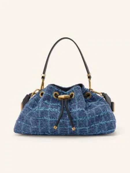Jimmy Choo Torba Typu Pouch Bon Bon W Stylu Jeansowym blau niebieska