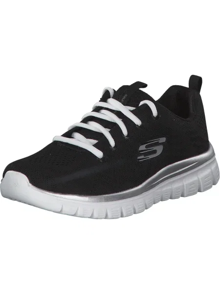 Sneakerși Skechers negru