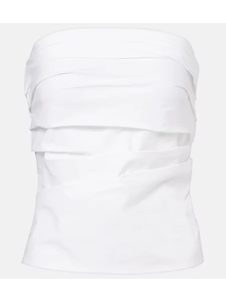 Top Proenza Schouler alb