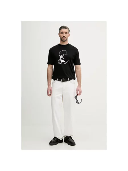 Karl Lagerfeld t-shirt czarna