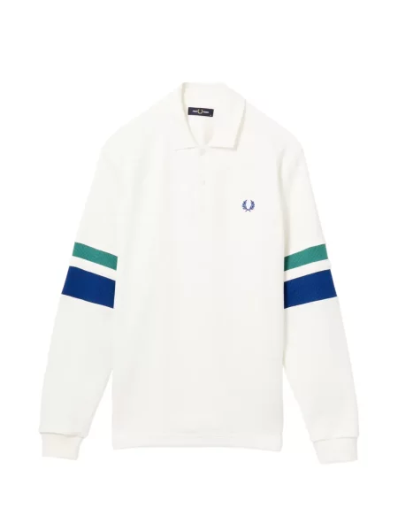 Tricou polo Fred Perry cu broderie lung