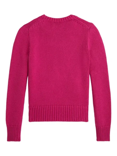 Sweter dziecięcy Polo Ralph Lauren różowy