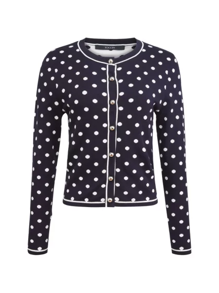 Cardigan Toccin cu buline albastru