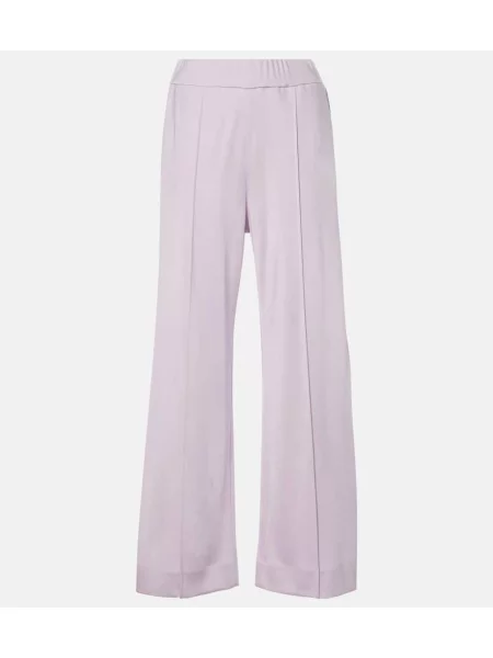Pantaloni Jil Sander violet