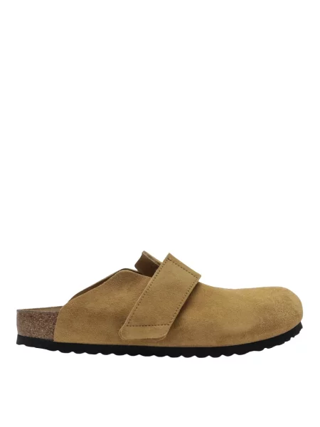 Klapki Birkenstock brązowe