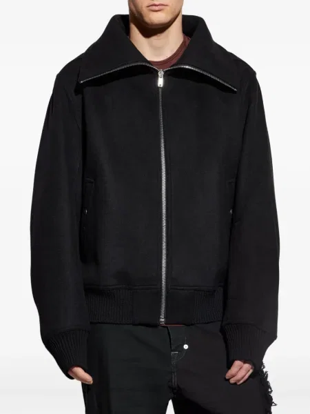 Geacă Rick Owens de lână negru