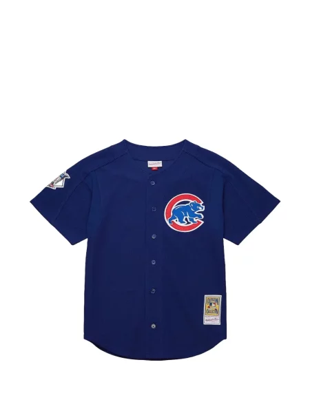 Cămașă Mitchell & Ness din jerseu albastru
