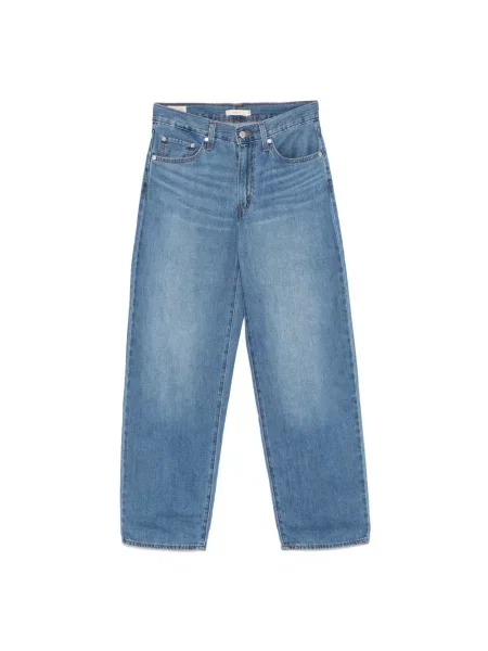 Szerokie jeansy Levi's niebieskie