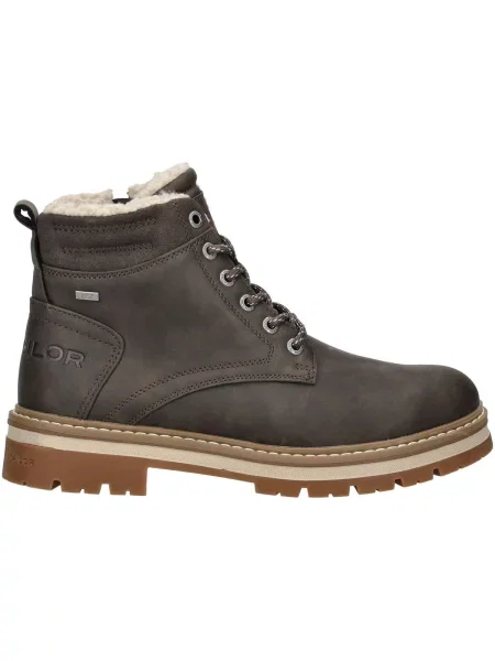 Boty Tom Tailor Stiefelette hnědé