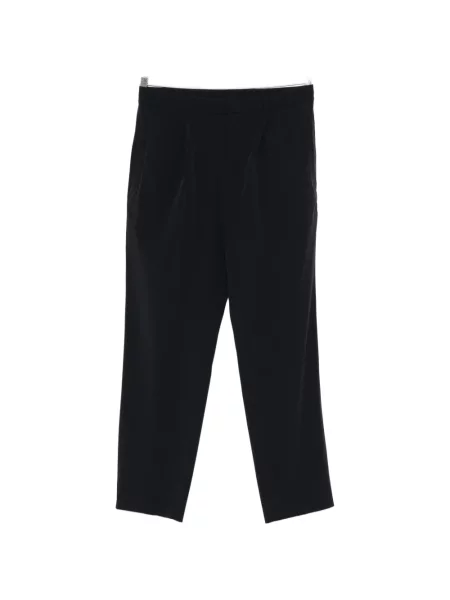 Pantaloni Emporio Armani plisate albastru