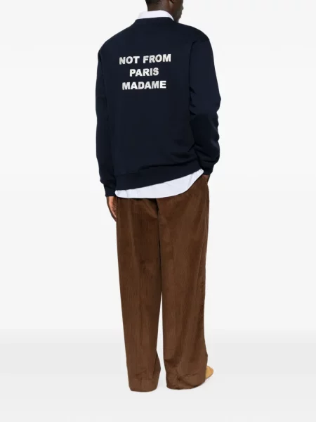 Pulover Drole De Monsieur albastru