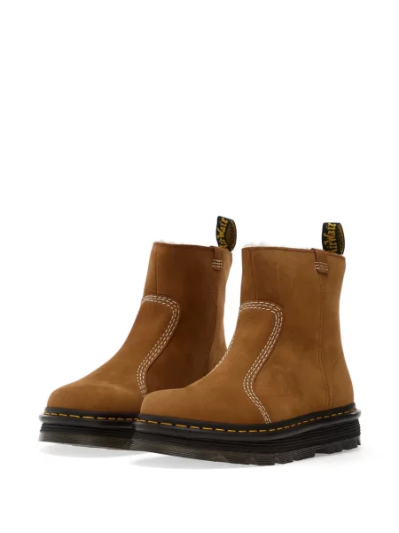 Cizme scurte Dr. Martens maro
