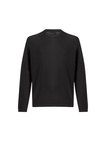 Sweter Armani Exchange czarny