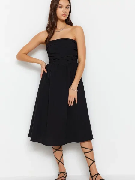 Rochie Trendyol din poplin negru