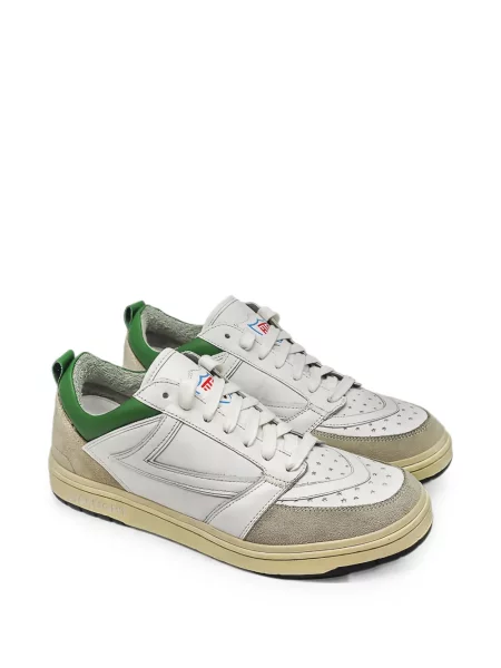 Sneakerși Htc Los Angeles din piele alb