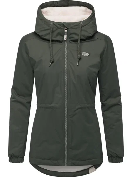 Geacă parka Ragwear verde