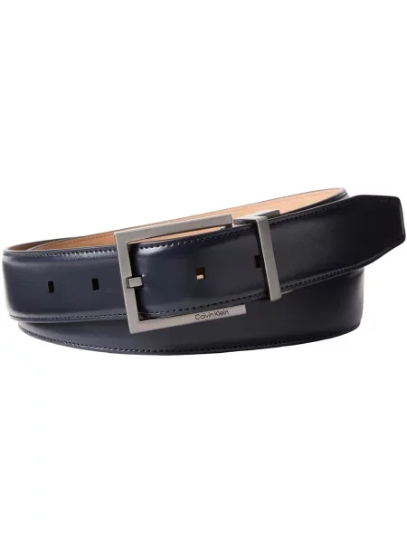 Curea Calvin Klein Jeans cu cataramă albastru