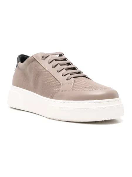 Sneakersy Giorgio Armani biznesowe czarne
