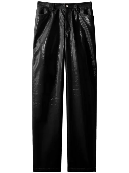 Pantaloni Proenza Schouler White Label de lac alb