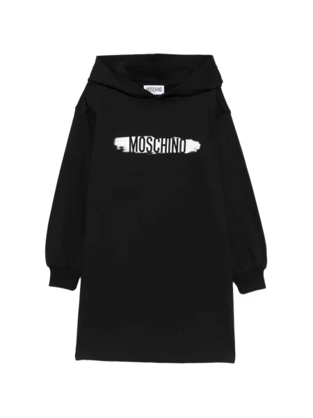 Sukienka dziecięca Moschino czarna