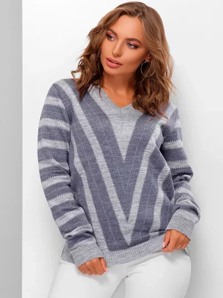 Джемпер MarSe вовна/поліестер сірий