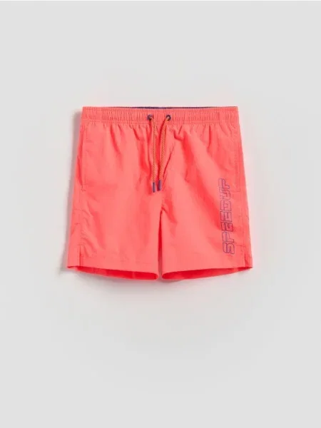 Reserved Pantaloni scurți de baie oranj-mandarină