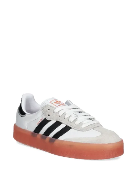 Sneakerși Adidas Campus cu dungi plasă gri