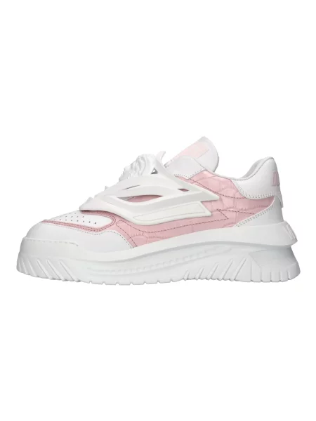 Sneakersy Versace skórzane białe